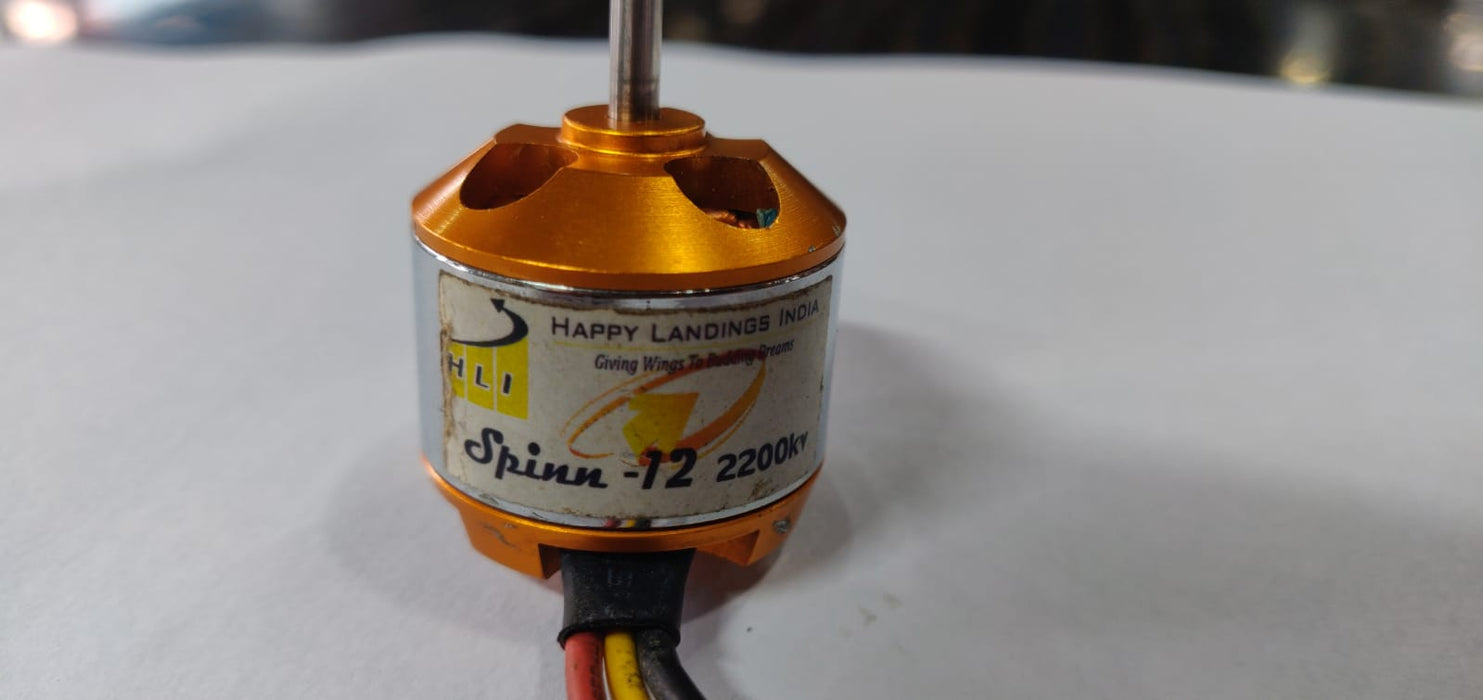 Brushless Motor spin 12 - 2200Kv (Quality Pre Owned)