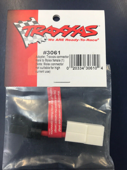 Traxxas 3061 Adapter Traxxas Connector Male To Molex Female