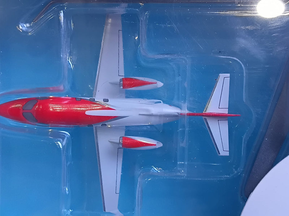 HONDAJET 1/144 SCALE METAL DIECAST PLANE RED AND WHITE