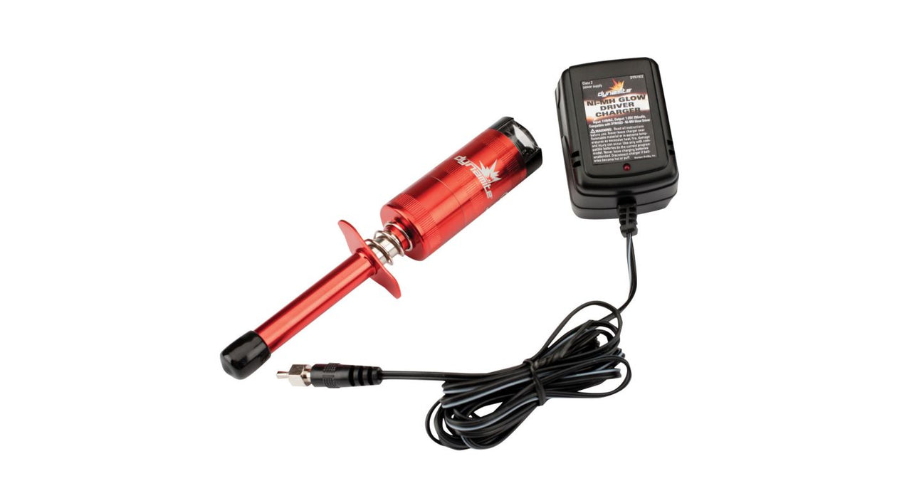 DYNAMITE NIMH GLOW STARTER DYN1922 WITH CHARGER(CONVERTER REQUIRED)