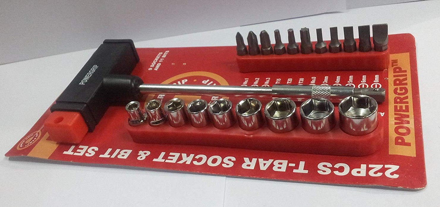 T Bar Bit Set (22Pcs)