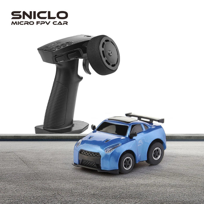 SNT 2008 GTR R35 1/100 2.4G 4WD FPV/RTR MICRO RC CAR BLUE KIT