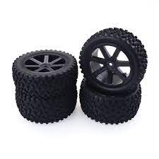 Wheels 1/10 Scale Car Pack Of 4Pc