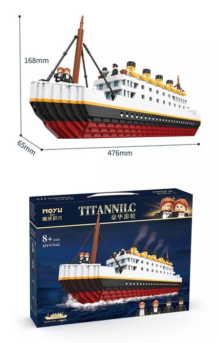 MOYU BUILDING BLOCKS: CLASSIC ROMANTIC TITANNILC LUXURY CRUISE MY97041 (2980 PIECES)