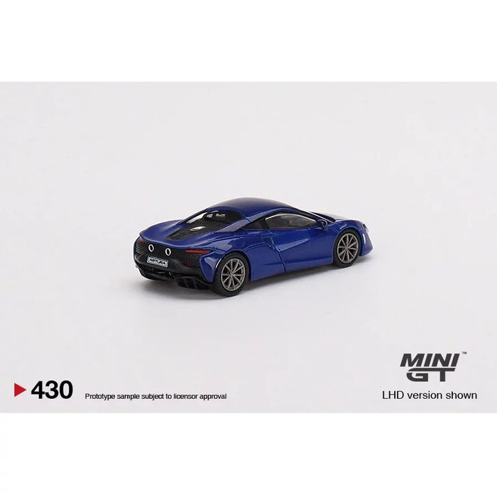 MINI GT Mclaren Arture Volcano Blue 1:64 Scale Diecast Car