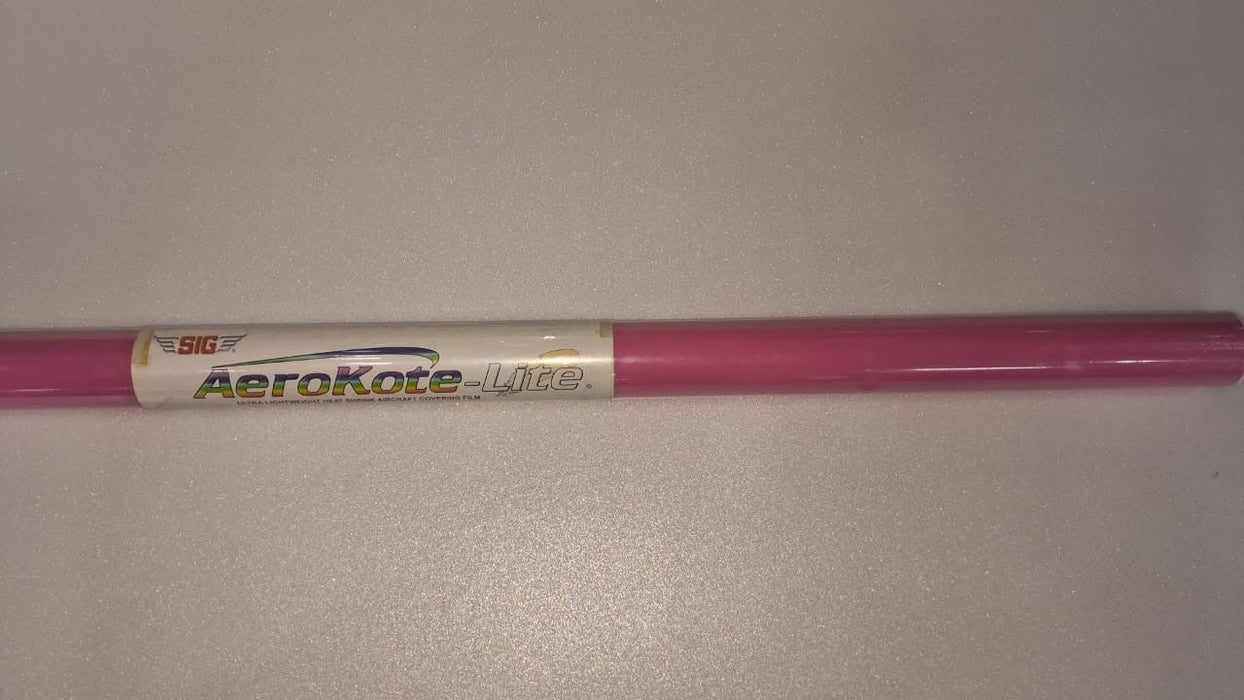 AEROKOTE LITE COVERING FILM  PINK 2 METER X 80 CMS