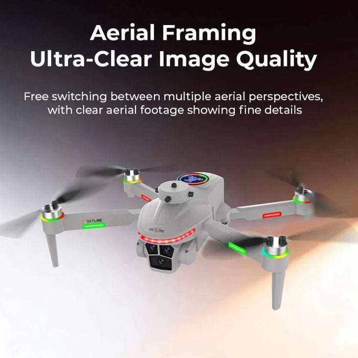 JJRC H139PRO HD INTELLIGENT AEROSPACE FLIGHT CONTROL DIGITAL 2.4G 4 CHANNEL DUAL CAMERA OBSTACLE AVOIDANCE BRUSHLESS AND LED LIGHT FOUR-AXIS RC DRONE