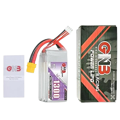 GNB 1300MAH 3S1P 60C/120C 11.4V HV LIPO BATTERY