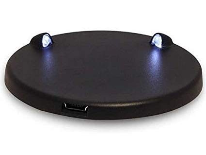 LED DISPLAY BASE WITH LIGHT METAL EARTH