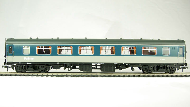 Bachmann OO Gauge BR Mk1 Pullman Parlour 1st Class Coach – Blue Grey (39-291A, E327E)