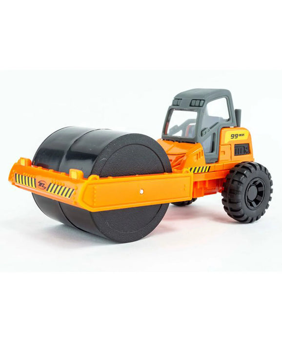 MAISTO BUILDER ZONE DUMP TRUCK-ORANGE DIE CAST MODEL