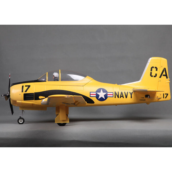 Fms 1400Mm (55.1") T-28D Trojan V4 Yellow-Pnp