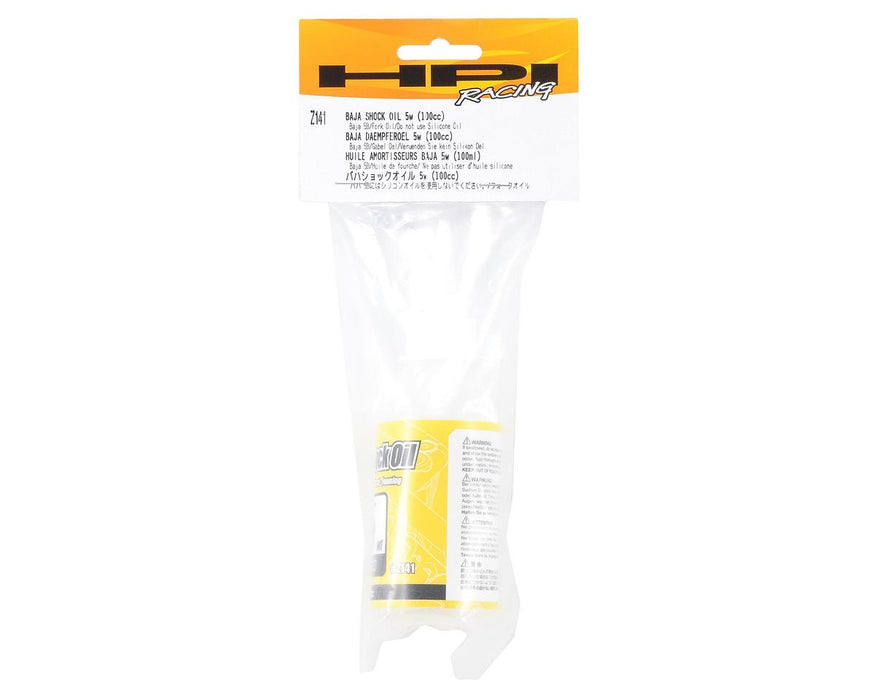 Hpi Racing Baja Shock Oil 5Wt-100Cc #Z141