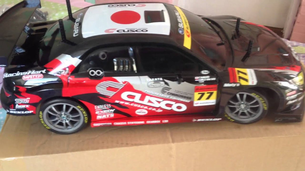 Tamiya Xb Pro Cusco Dunlop Subaru Impreza 1/10Scale 4Wd Car #57794