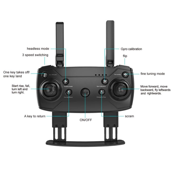 Toy Drone Folding Quad copter  No.Z816w(480P) With Camera