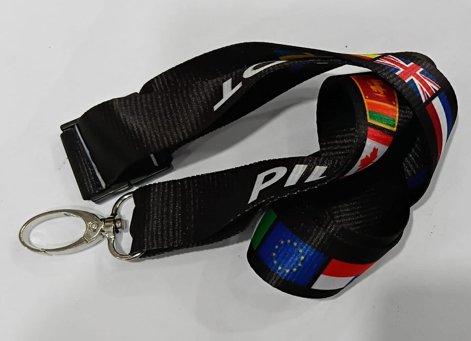 LANYARDS PILOT WITH FLAGS