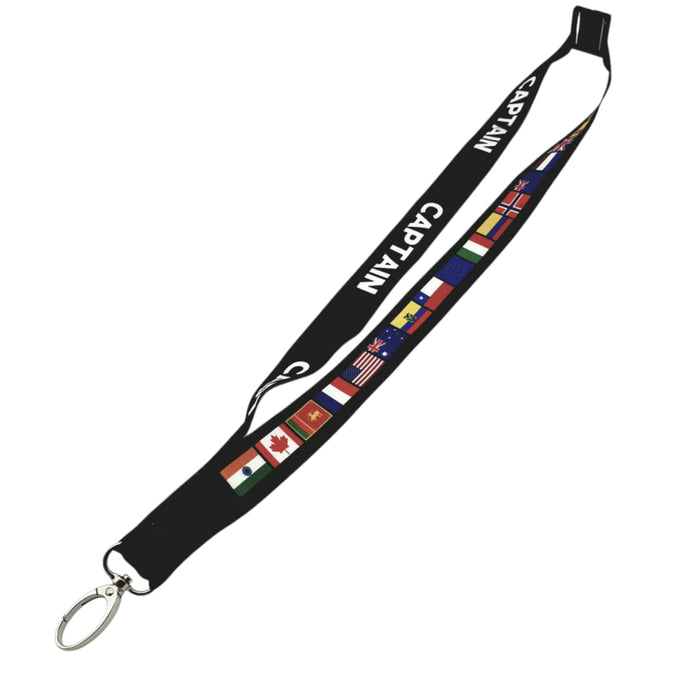 LANYARDS CAPTAIN WITH FLAGS