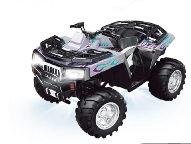 MINI RC CAR SMALL POCKET 1:64 SPEED REGULATING ALLOY MODEL HG4-426 PURPLE LIGHT