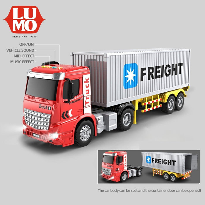 L.U.M.O Container Transport Truck – Inertia-Driven Freight Vehicle (LMI-HT9811)