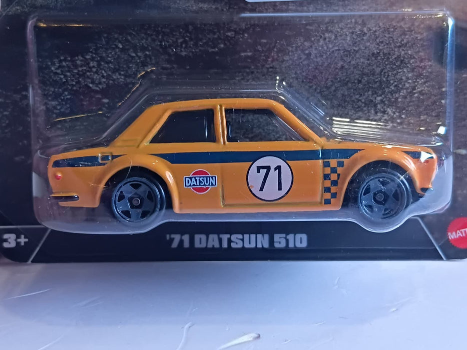 HOT WHEELS SILVER SERIES RR 71 DATSUN 510 YELLOW