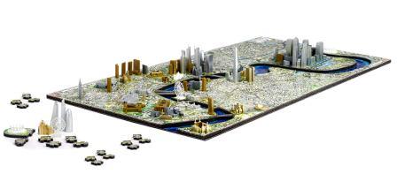 LONDON ENGLAND 4D TIME PUZZLE