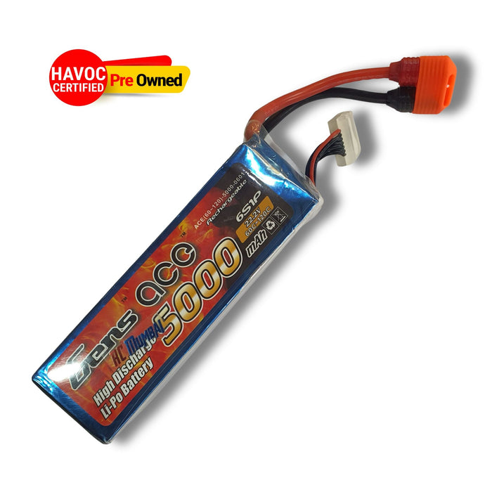GEN ACE  6S 5000MAH 60C LIPO BATTERY