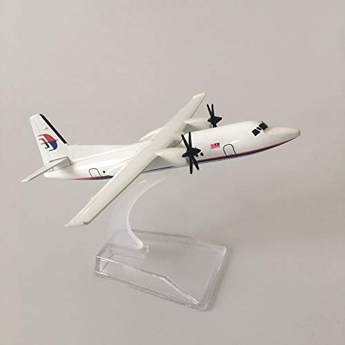 Airplane Diecast Malaysia Airlines Fokker FK-50 16Cm