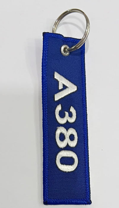 EMBROIDERED KEYRING A380