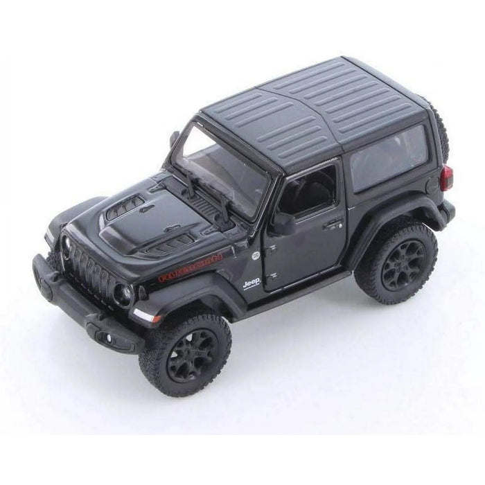 KINSMART NEW 2018 JEEP WRANGLER 1:34 SCALE NO:KT5412DK (GREY)