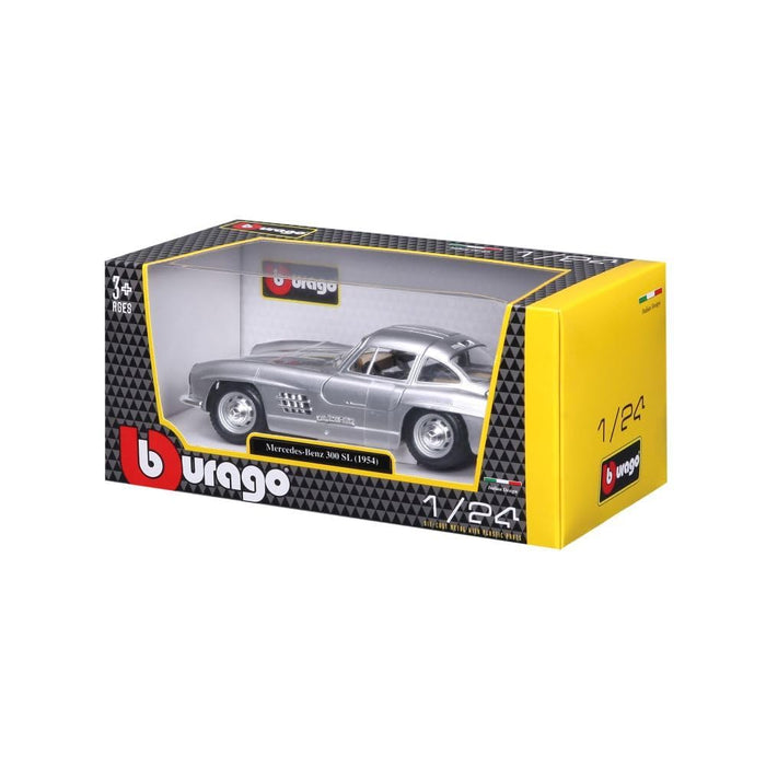 BBURAGO 18-92023S 1:24 1954 MERCEDES BENZ 300SL DIECAST MODEL