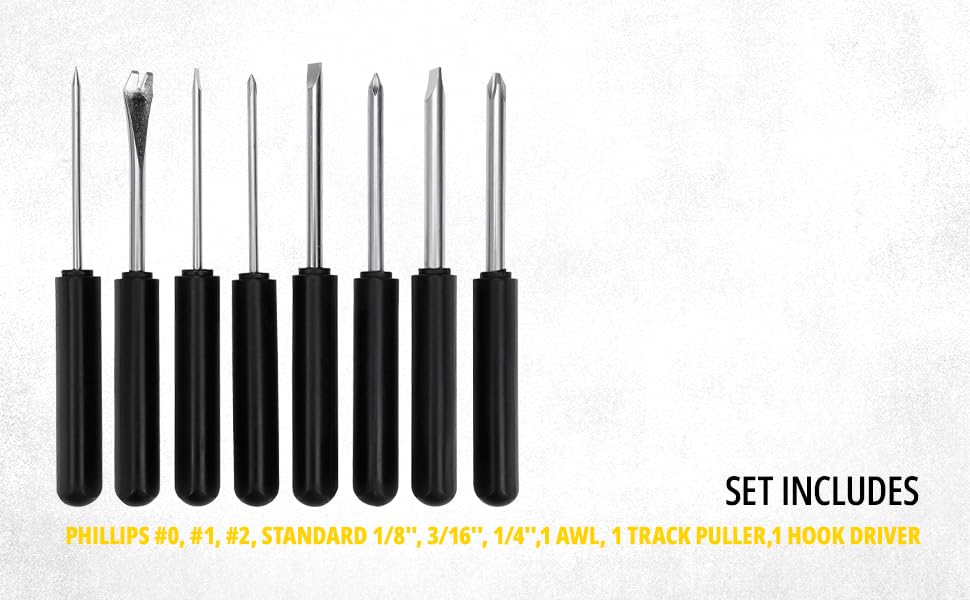 STANLEY STHT62511 9-Way Screwdriver Set With Storage Case For Home