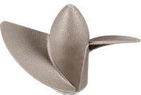 BOAT PROPELLER 35X25MM M3 L BROWN - 2 BLADE