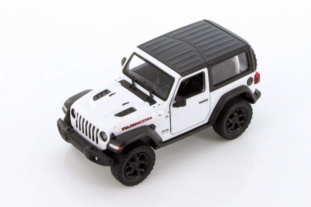 KINSMART NEW 2018 JEEP WRANGLER 1:34 SCALE NO:KT5412DK (WHITE)