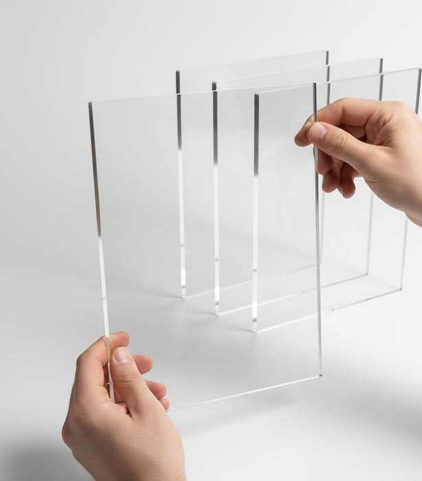 ACRYLIC SHEET 5MM CLEAR 5MM X 50INCH X 23INCH