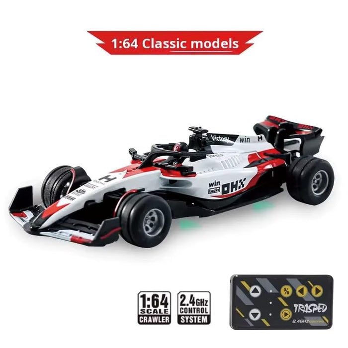 MINI RC CAR SPEED-REGULATING ALLOY FORMULA F1 HG4-292 1:64