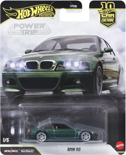 Imported Hot Wheels Premium Power Trip Assorted Vehicle Mini Car - 10 Pcs