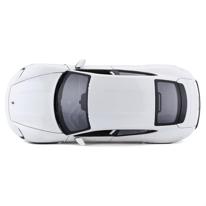 BBURAGO PORSCHE TAYCAN TURBO S 1/24 DIECAST 18-91098WHITE