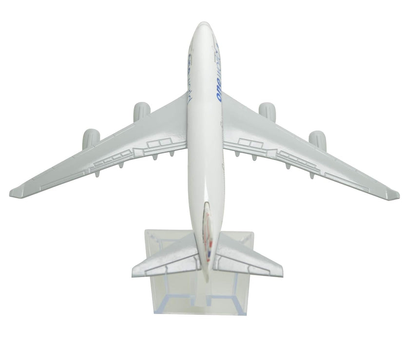 AIRPLANE DIECAST METAL ONE WORLD BRITISH AIRWAYS B747 16CM MODEL