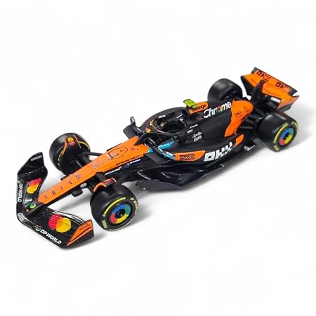 BBURAGO 1/43 MCLAREN MCL39 F1 TEAM LANDO NORRIS 38109-N1 DIECAST MODEL