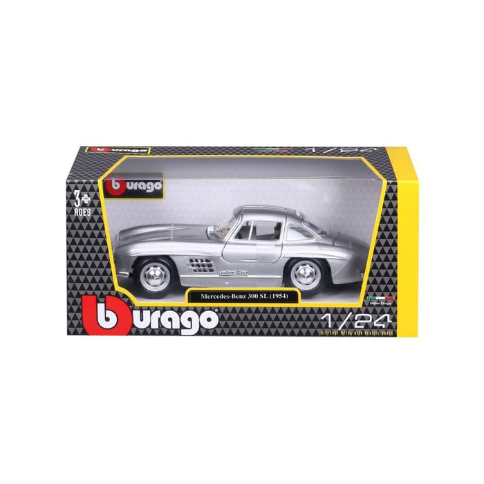BBURAGO 18-92023S 1:24 1954 MERCEDES BENZ 300SL DIECAST MODEL