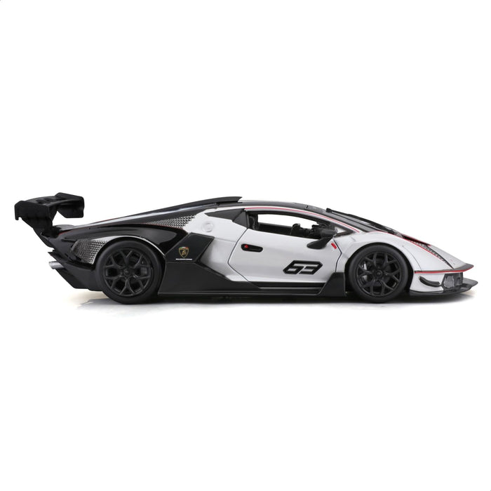 BBURAGO RACE LAMBORGHINI 63 ESSENZA SCV12 1/24 DIE CAST 18-98023
