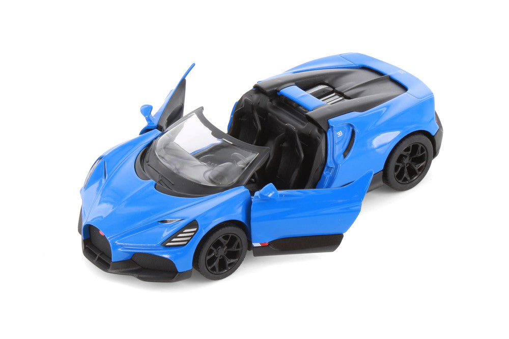 KINSMART BUGATTI MISTRAL 1:36 MSCALE NO:KT5460D (BLUE)