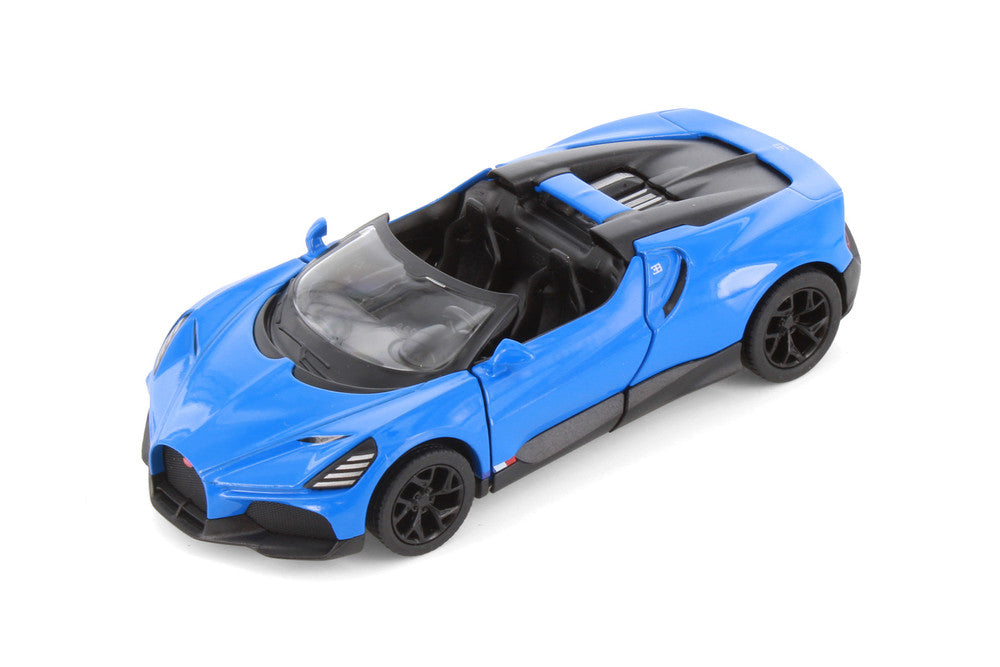 KINSMART BUGATTI MISTRAL 1:36 MSCALE NO:KT5460D (BLUE)
