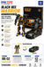 Black Bee Warrior BB-02 Transforming Robot Car | 2-in-1 Collectible Model