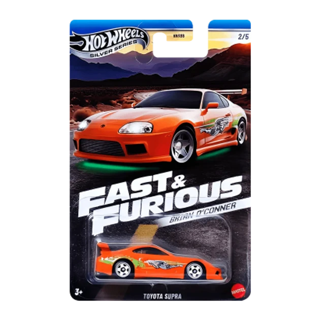 HOT WHEELS FAST & FURIOUS TOYOTA SUPRA ORANGE (9C6H)