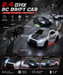 88RC 1:43 Alloy Remote Control Mini Drift Car Set (MOQ: 3 Models) – 2.4GHz 4WD High-Speed RC Car with DIY Detachable Body & Multi-Light Modes | 3 Assorted Models Only (No Single Piece)