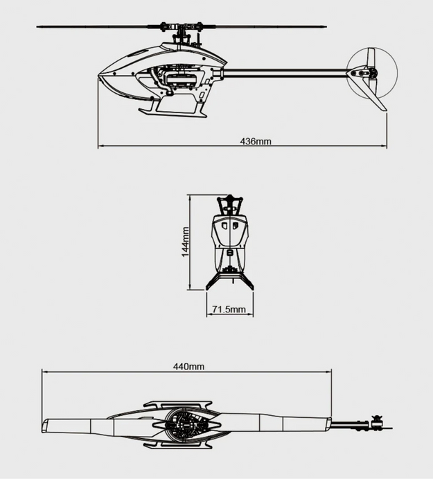 GOOSKY LEGEND S2 HELICOPTER RTF ELECTRIC