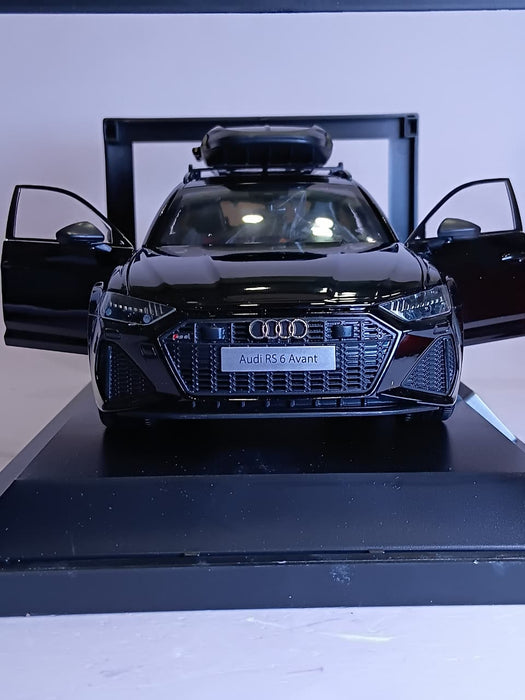 1:18 H1152 DIE CAST AUDI RS 6 AVANT MODEL BLACK