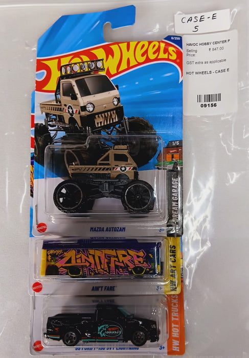 HOT WHEELS - CASE E (2025) - BASIC CAR ASSORTED (PACK OF 3 )-DIECAST