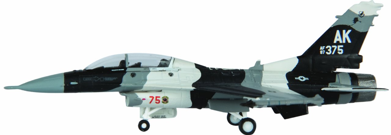 Airplane Diecast Lockhead Martin F16 B/D 1:200 Scale Model No.6320